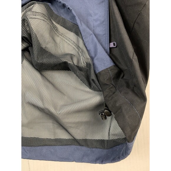 Peak Performance Windstopper Jacket Size XL 1/2 Zip Blue Black Sweden Mesh Lined - Picture 6 of 12